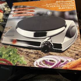 Brentwood Ra30830 1 000-watt Electric Single-burner Hot Plate