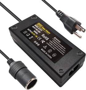 Bygd A-10aa 12v 10a Car Power Adapter Ac To Dc Converter Female Auto Cigarette