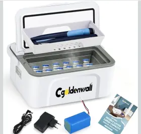 Cg-cb03 C Goldenwall Portable Insulin Cooler Box 7.5 X 3 2.7 Model Cg-cb03. Nob