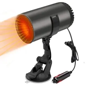 Cabinahome 726084680654 Portable Car Heater 12v 150w Defroster Plug Into Cigarette Lighte