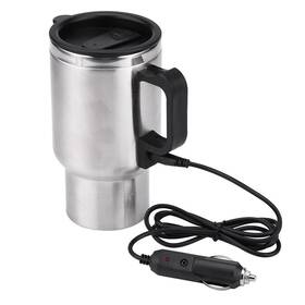 Camrusic Camrusicstv12zyw68 Portable Heated Travel Mug With Vacuum Insulation For Car 12v Adapter