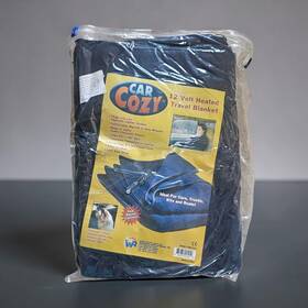 Car Cozy Ccff2pkbl 12-volt Heated Travel Blanket Mpn