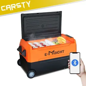Ldss1085 Carsty 30l 12v Portable Electric Car Refrigerator Dual Zone 32 Quart With App Control
