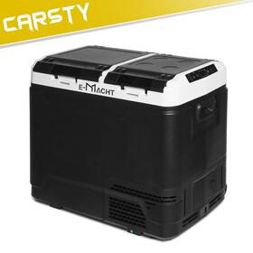Carsty Ldss1088 60l Dual Zone Portable Refrigerator Bluetooth Controlled For Truck Car