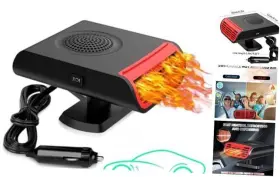 Heater03 Cedtioaus Portable Car Heater 2 In 1 Fast Cooling Fan 150w 12v Heaters For