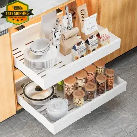 Cd-023 Chendy Cd-023/24 Pull Out Cabinet Organizer Expandable Heavy Duty Slide Drawers Fi