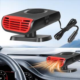 Chianku 717352633601 12v Car Heater 150w Portable Demister Heat Cooling Fan Auto Dryer
