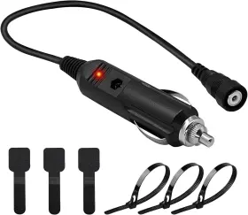 Cholic 313047459435 12v Cigarette Lighter Socket Port Rca Plug For Heated Most Electric Shields