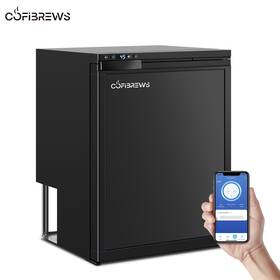 Cofibrew Cof-26g Portable Car Refrigerator 12v/24v Dc Fast Cooling Energy-efficient
