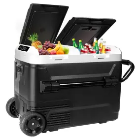Glbxxczbxs35lywza1 Colight Portable Car Refrigerator Freezer Compressor 53 Quart Dual Zone App Wheel Camping