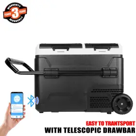 Rv45s Colight 53qt/50l Portable Car Compressor Fridge Freezer Refrigerator Electric Cooler App