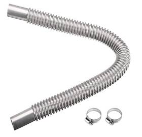 Color Tree Skub09259 1 Inch Stainless Steel Exhaust Pipe Parking Air Heater Fuel Tank Diesel Gas V