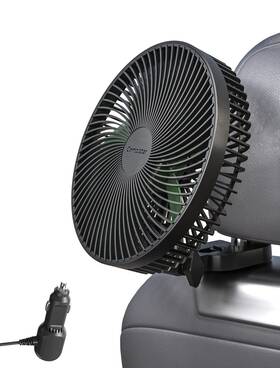 Comoistar 756166351820 8.5 Inch Portable Car Cooling Fan 12v/24v Electric Vehicle Fans With Steples