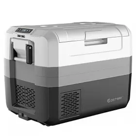 Bxd4-a4-a4-a8u1 Costway Chest Cooler 58 Quart Portable Electric White/gray/black Metal Lid Attached
