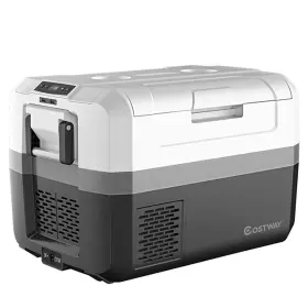 E447usa5535 Costway 48 Quart Portable Electric Car Cooler Refrigerator Compressor Freezer Camping
