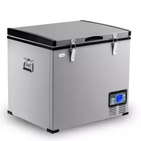 Ep23960 Costway 63-quart Portable Electric Car Cooler Refrigerator / Freezer Compressor Camping