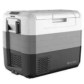 Us-2p24449us Costway 70 Quart Portable Electric Car Cooler Refrigerator Compressor Freezer Home Use