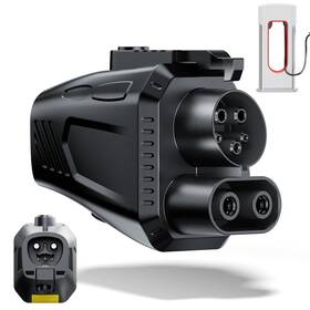 Crtbetlif Evcsa04 2025 Upgraded Tesla Supercharger To Ccs Charger Adapter For Rivian Ford Gm Evs