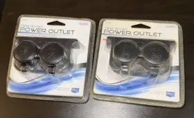 10242 Custom Accessories Twin 12 Volt Power Outlet Ships Lot Of 2