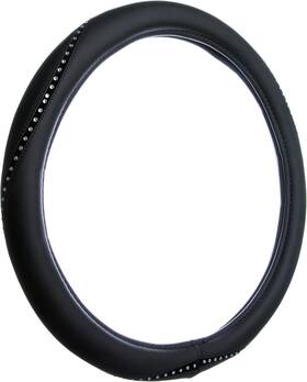 Custom Accessories 38466p Bling Rope Steering Wheel Cover - Sparkling Stylish Vegan Le