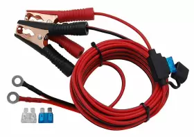 Cuzec 698545804902 16 Awg Extension Cord Eyelet Terminal With Battery Clamp 12v/ 24v Cli