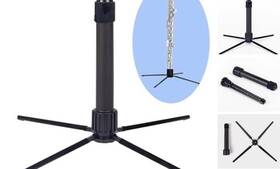 Danchet 735279849752 Portable Flute Stand Metal Foldable Stands