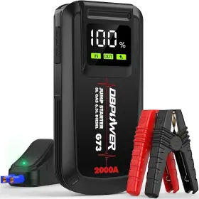 D0102hgj26g Dbppower Dbpower Portable Jump Starter 2000a Peak For Up To 8.0l Gas 6.5l Diesel Engines