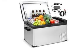 Deaprull Jl-bdv30 12v Car Refrigerator 30 Quart 28l Electric Cooler Fridge Freezer