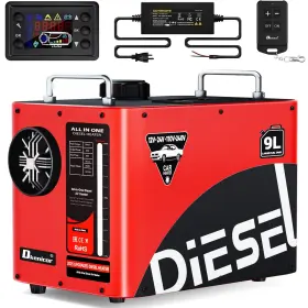 Kf620027us-03hdr-001-yh-2 Dkenicor 8kw Diesel Heater 9l Tank 12v/24v/110v/240v All In One Air H