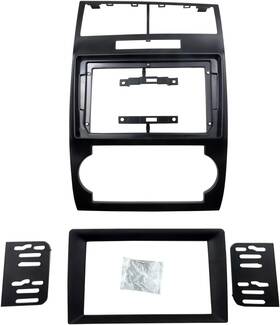 Dkmus Do-005n Radio Stereo Bezel For Dodge Charger Magnum Dash Installation Mount Trim Kit