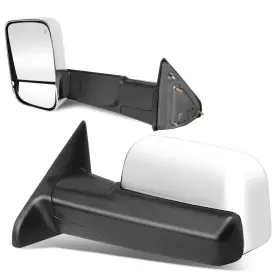 Twm-013-t111-ch Dna Motoring Adjustable Powered Heated Defroster Towing Mirro