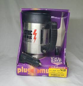 Eagle Em18 Vintage Plug-n-mug Electric Car Mug 12 Volt Plug-in Travel Model