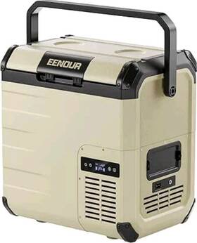 Eenour 313040266214 D18 12 Volt Car Refrigerator Portable Freezer 19qt/18l Battery And Solar P