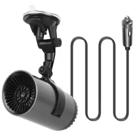 D0102h2lsla Eggracks By Global Phoenix 12v 150w Portable Car Heater 2 In 1 Heating Cooling Fan Rotatable Demister Defro