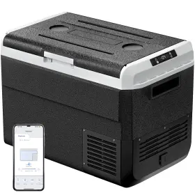 Zx-cf-45 Ekojuce 12 Volt Refrigerator 53 Quart Electric Cooler Car Fridge 12v/24v Dc 110 240