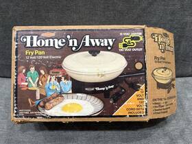 Empire 62107 Home N Away 12v/120v Portable Electric Fry Pan Tailgating Rv Cook On Go