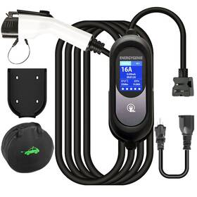 Energygenie 798476431267 Portable Ev Charging Station For All Non-tesla Evs Level 1 2 16amp 110v/240v
