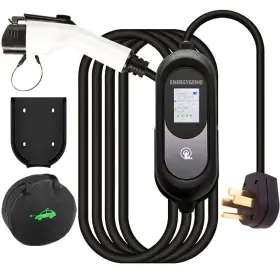 Bk5a170650z1 Energygenie New Portable Level 2 50a Rapid Ev Charger With 25ft Cord And Carry Case 240v 11.5kw