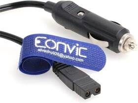 Eonvic 010242353231 12v Dc Cigarette Lighter Extension Cable Mini Fridge Power Cord Car Auto Cool