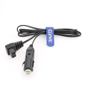 Eonvic 688378216109 12v Dc Cigarette Lighter Extension Cable With Right Angle Plug Mini Fridge P