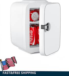 Etsg 699914125741 Ac/dc 4l Portable Mini Car Fridge Refrigerator Cooler And Warmertravel Freezer
