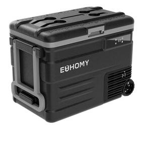Euhomy 850061907721 12 Volt Car Refrigerator 59 Quart 55l Electric Cooler 68 Fr