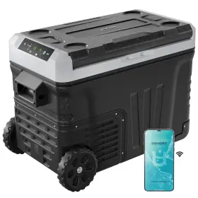Cfb-35dx Euhomy 12 Volt Refrigerator 35qt 33l Dual Zone Electric Cooler Portable Freezer 1