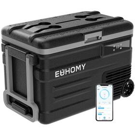 Euhomy Cfu-45 12 Volt Refrigerator 49qt 45l 12v Fridge Electric Cooler App Contro