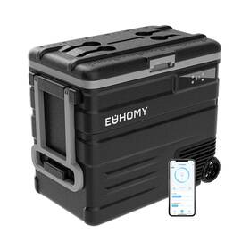 Euhomy Cfu-65 12 Volt Refrigerator 69qt 65l 12v Fridge Electric Cooler App Contro