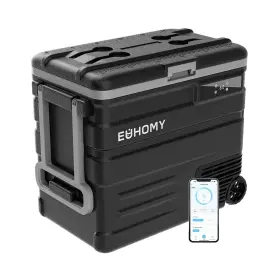 Cfu-65 Euhomy 12 Volt Refrigerator 69qt 65l 12v Fridge Electric Cooler App Contro