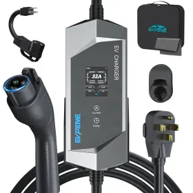 Us-sc-charer-001 Evpeiwe New Portable Level 1/2 Ev Charger For J1772/non-tesla Evs 32a 110-240v 25ft