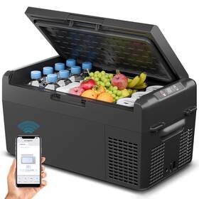 Feelfunn Cf027-20 12 Volt Refrigerator 21qt20l Portable Freezer Electric Cooler For