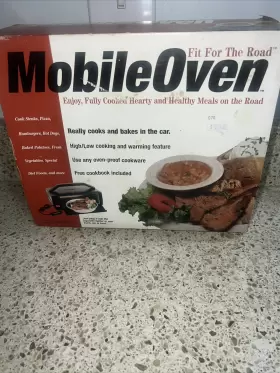 Fit For The Road 722152009006 Super Rare Vintage Mobile 12v Dc Portable Oven