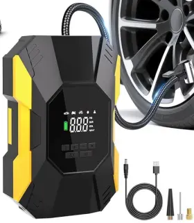 T2225 Flykid Tire Inflator Portable Air Compressor
